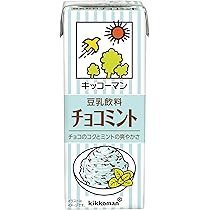 Amazon.co.jp: キッコーマン 豆乳飲料 チョコミント 200ml 紙